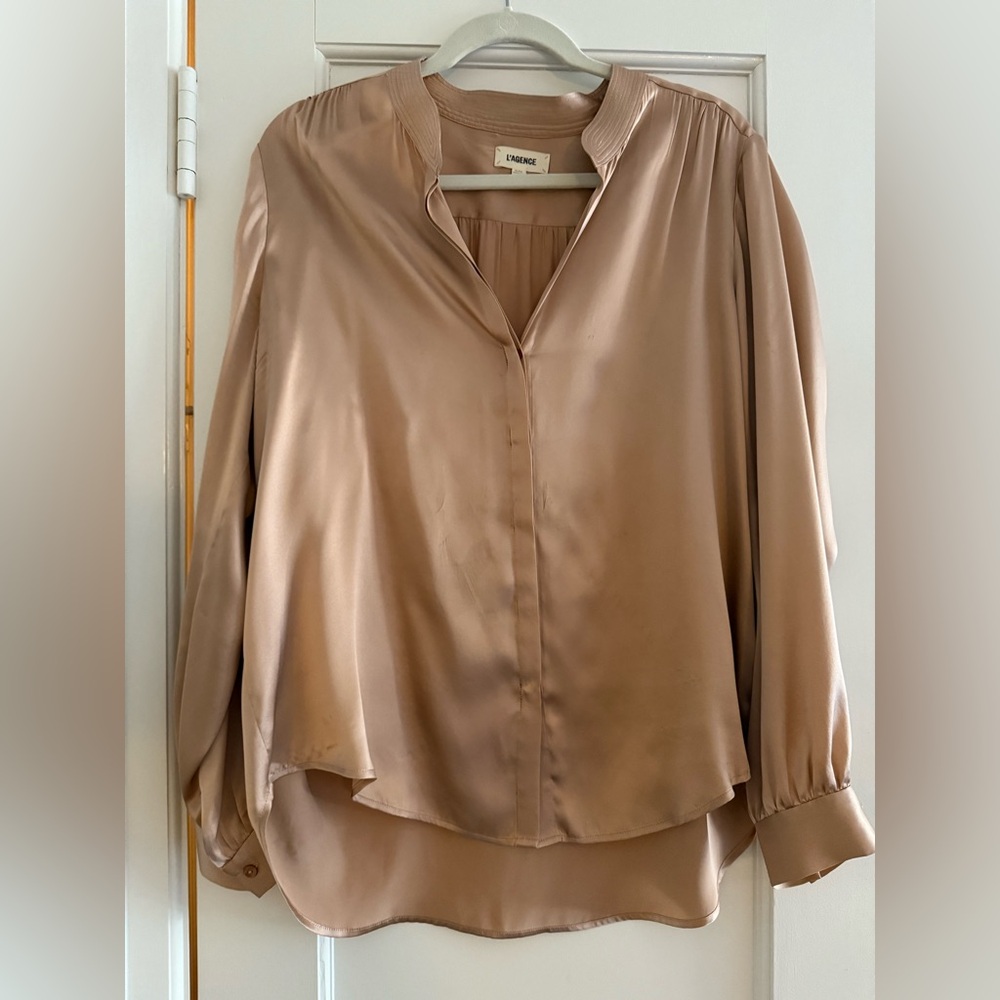 Women's Tan Blouse